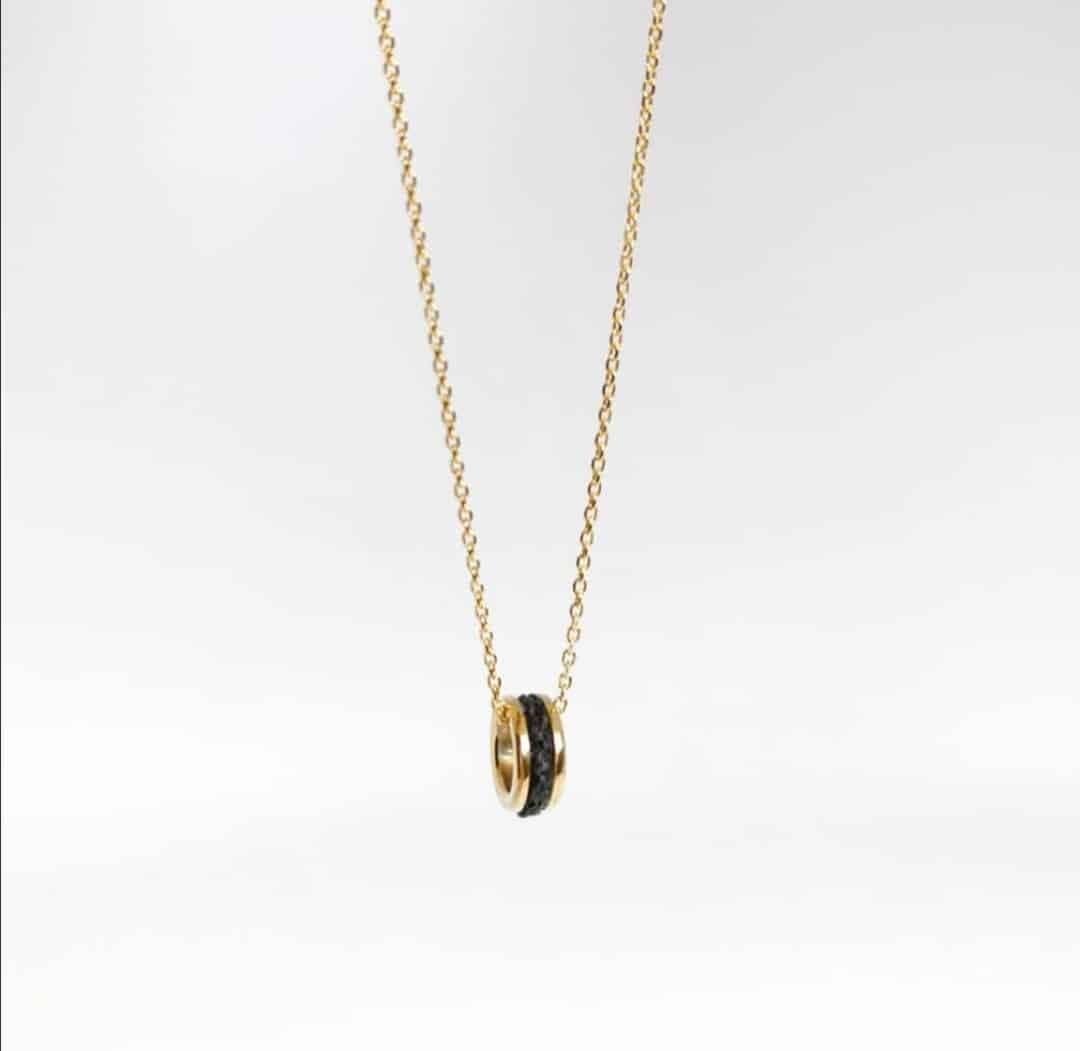 Pendentif ÔDE vermeil or jaune