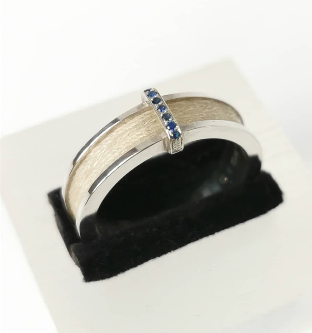 Bague RIVIERA Saphirs bleus